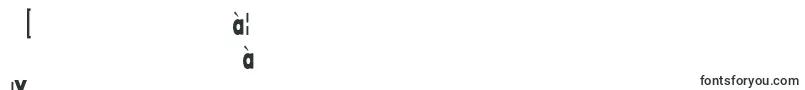 フォントSansserifbldflfcond – ベンガル文字